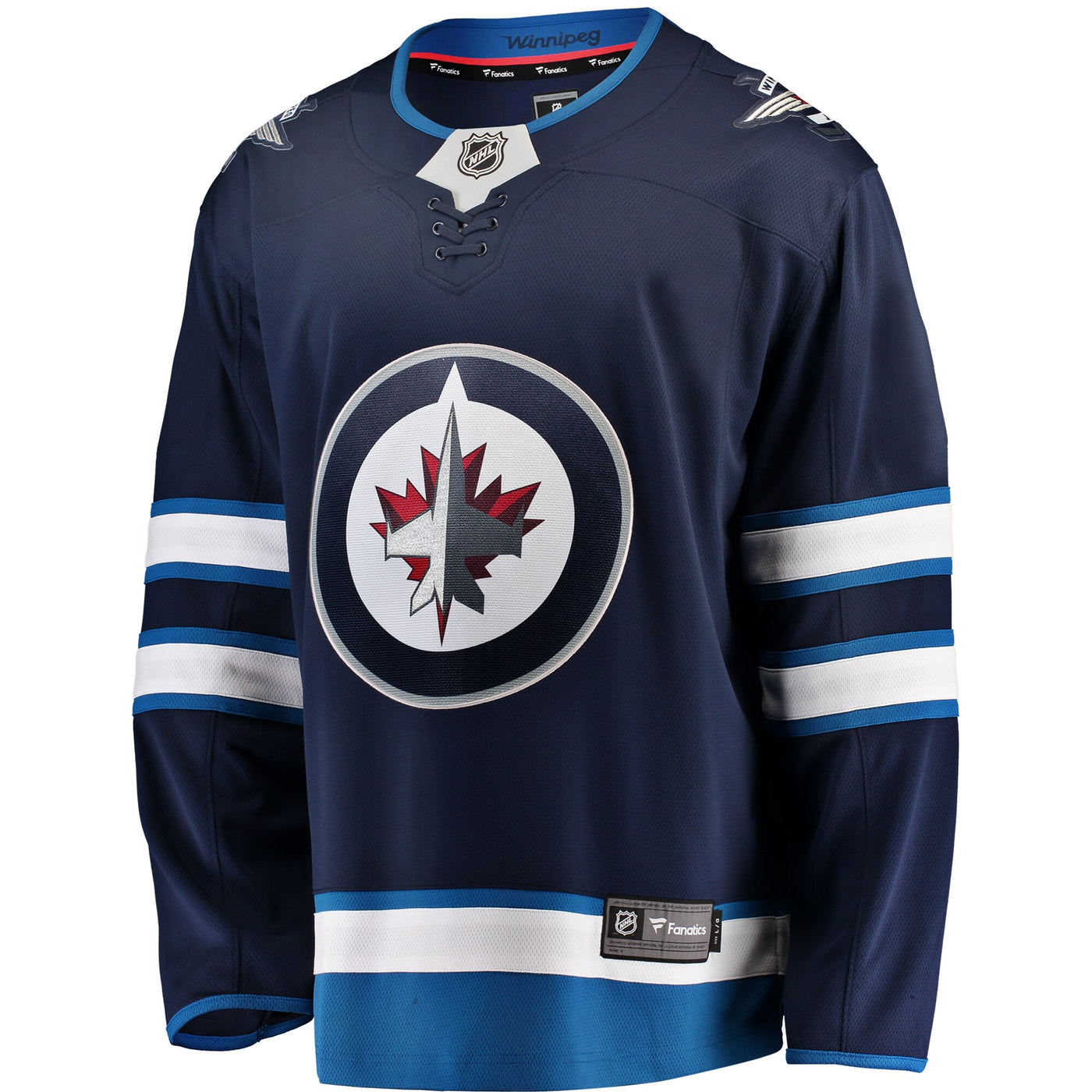 Winnipeg Jets Fanatics Blue Breakaway Home Jersey