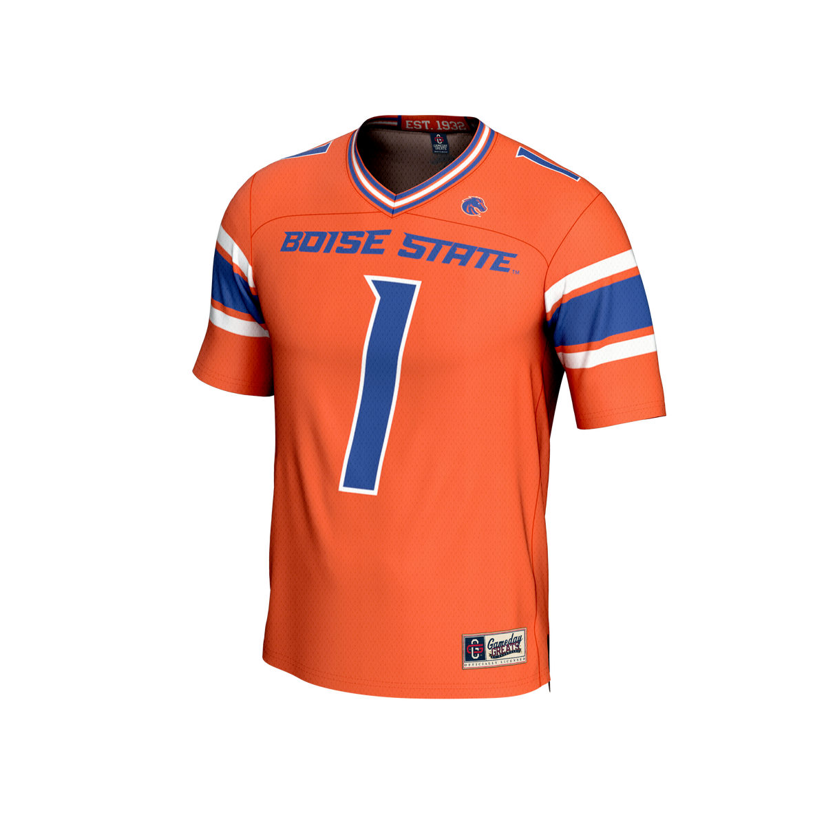 Boise State Broncos GameDay Greats Collegiate Football Lightweight Fashion Jersey - Orange
