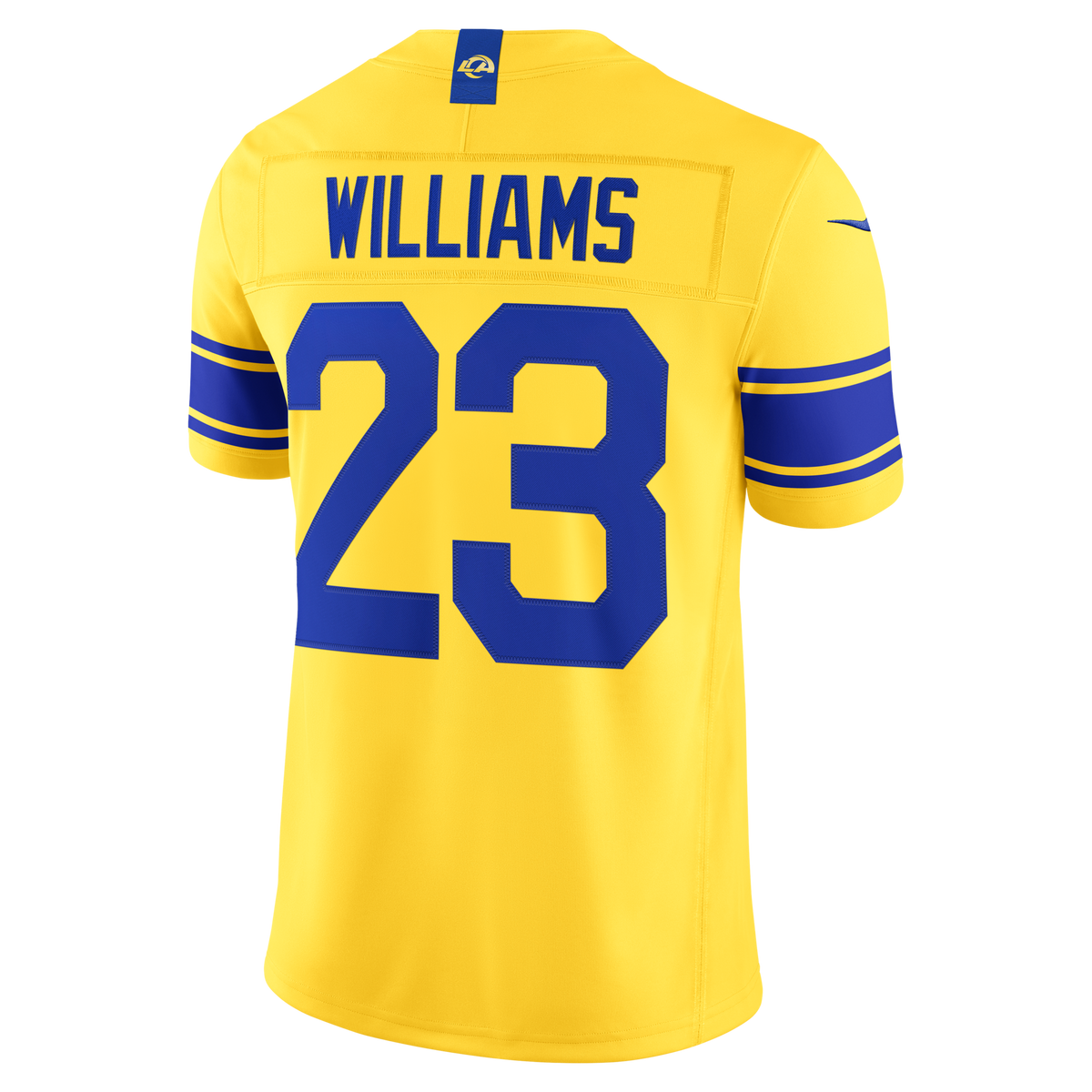 Los Angeles Rams Kyren Williams Classic Sol Vapor F.U.S.E. Stitched Limited Jersey