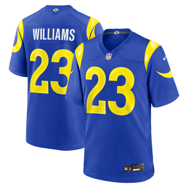 Los Angeles Rams Kyren Williams Nike Royal Team Game Player Jersey