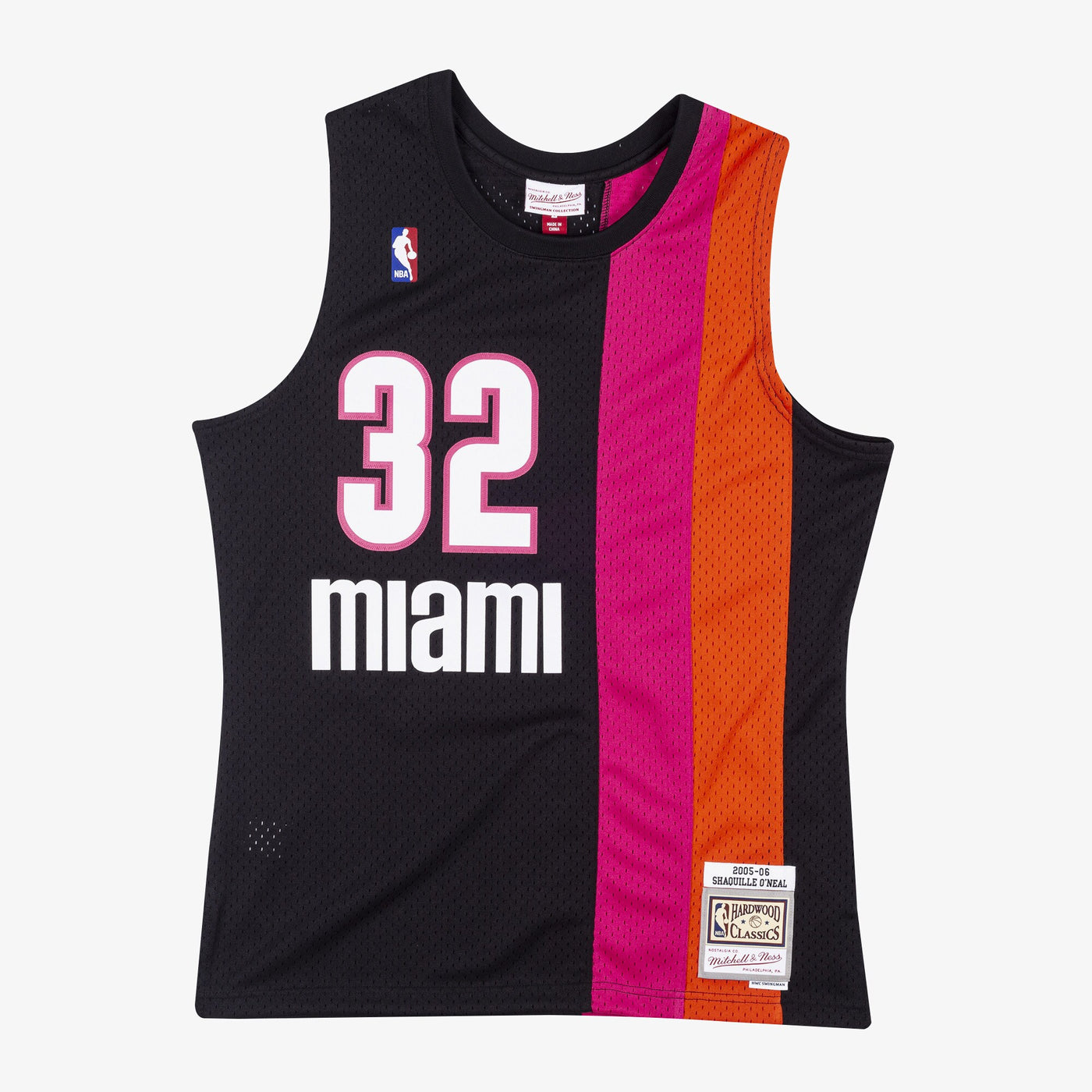 Miami Heat Mitchell & Ness Shaquille O'Neal 2005 Swingman Authentic Jersey - Black
