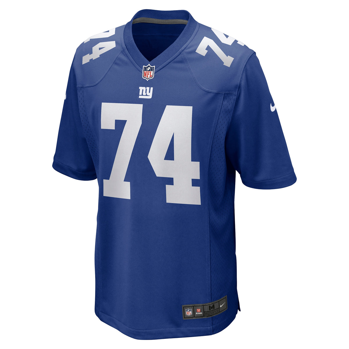 New York Giants Greg Van Roten Royal Team Game Jersey
