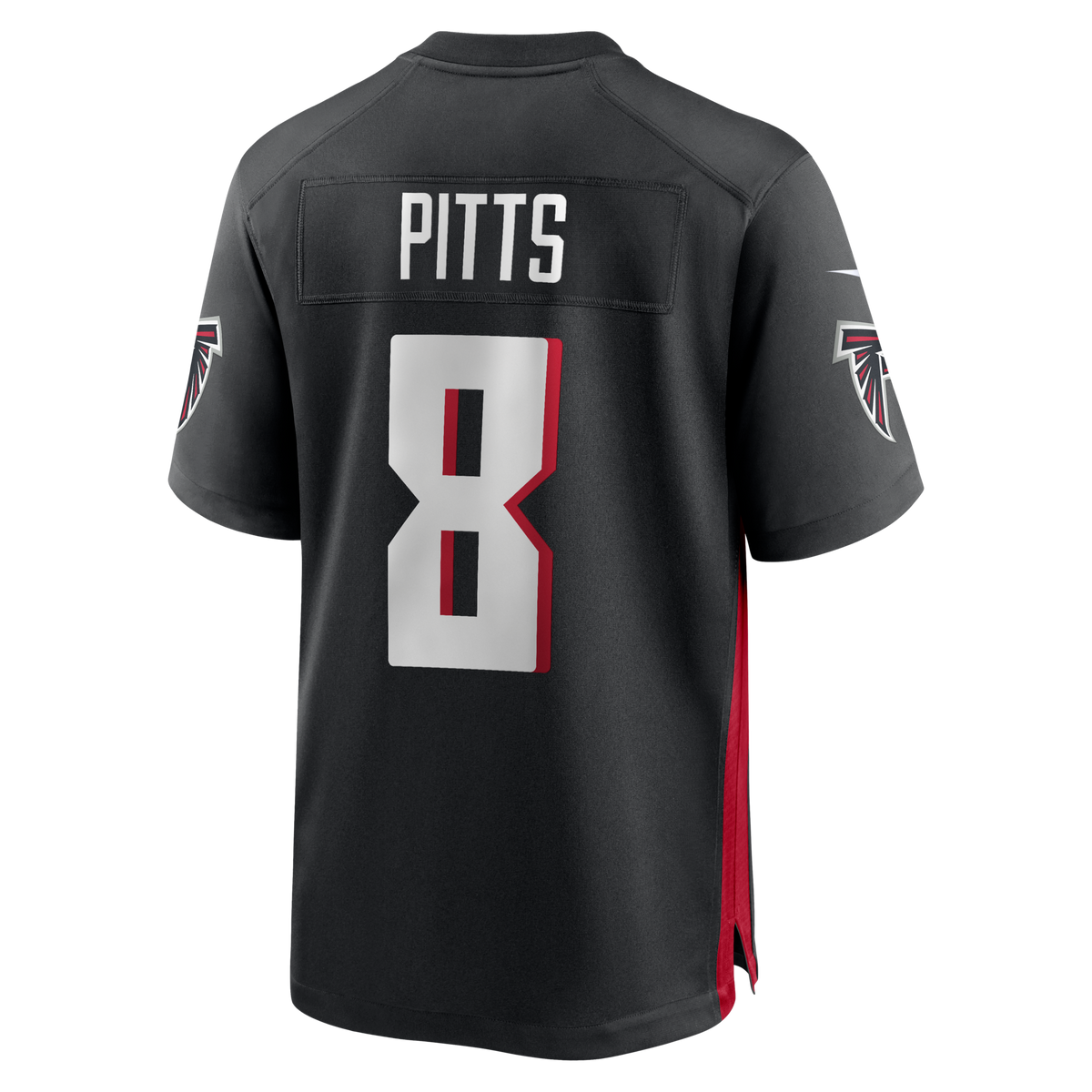 Atlanta Falcons Kyle Pitts Black Game Jersey