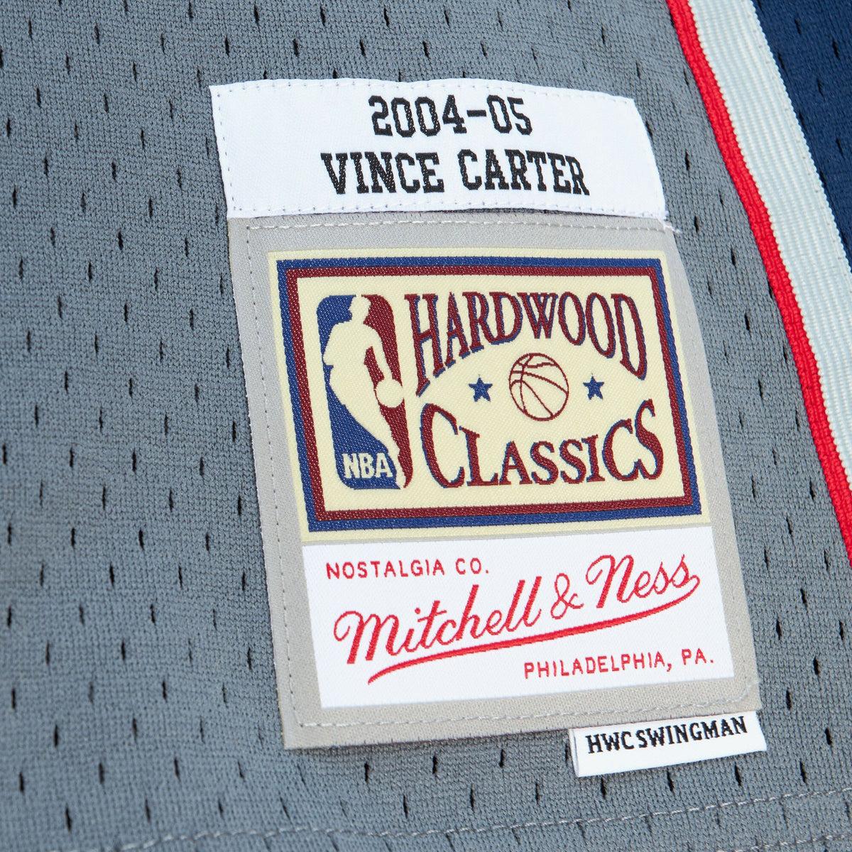 New Jersey Nets Mitchell & Ness Vince Carter 2004 Alternate Authentic Jersey - Grey