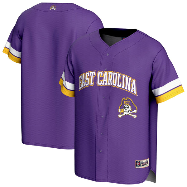GameDay Greats Purple ECU Pirates Spirit Baseball Jersey