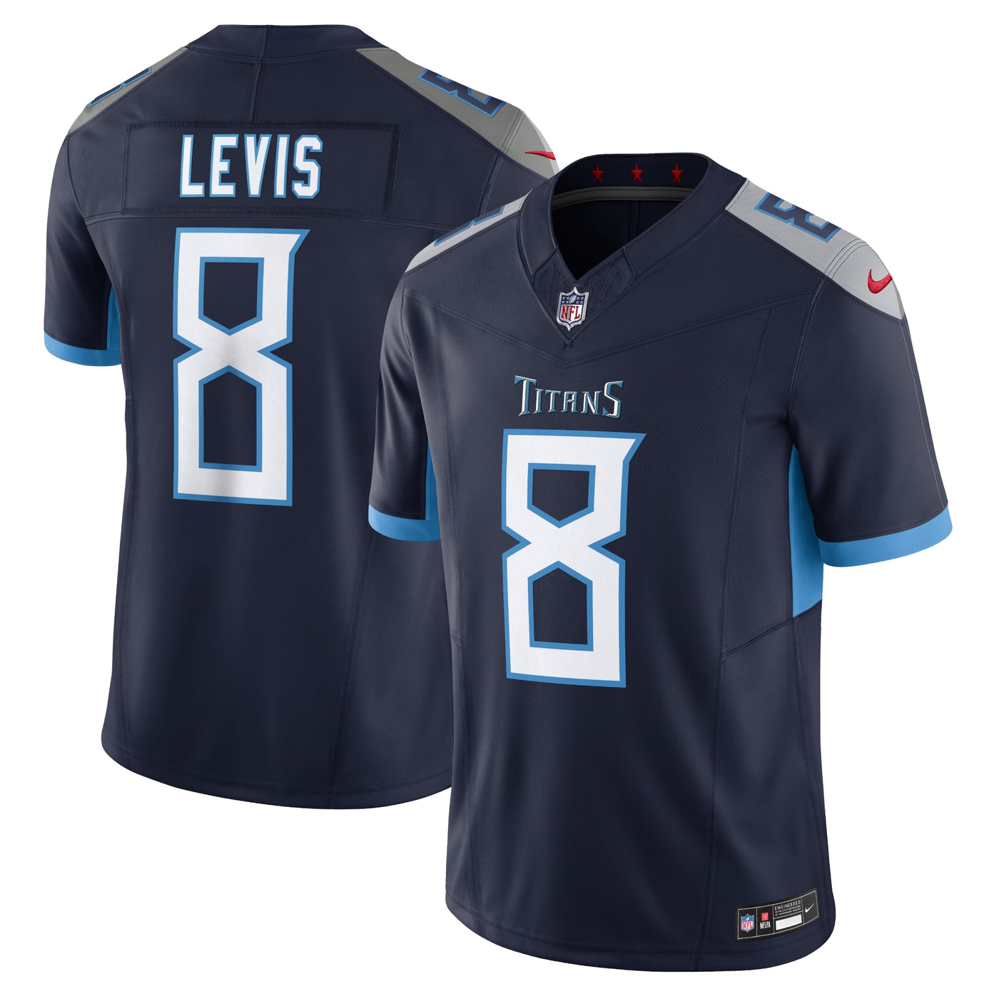 Tennessee Titans Will Levis Nike Navy Vapor F.U.S.E. Limited Jersey