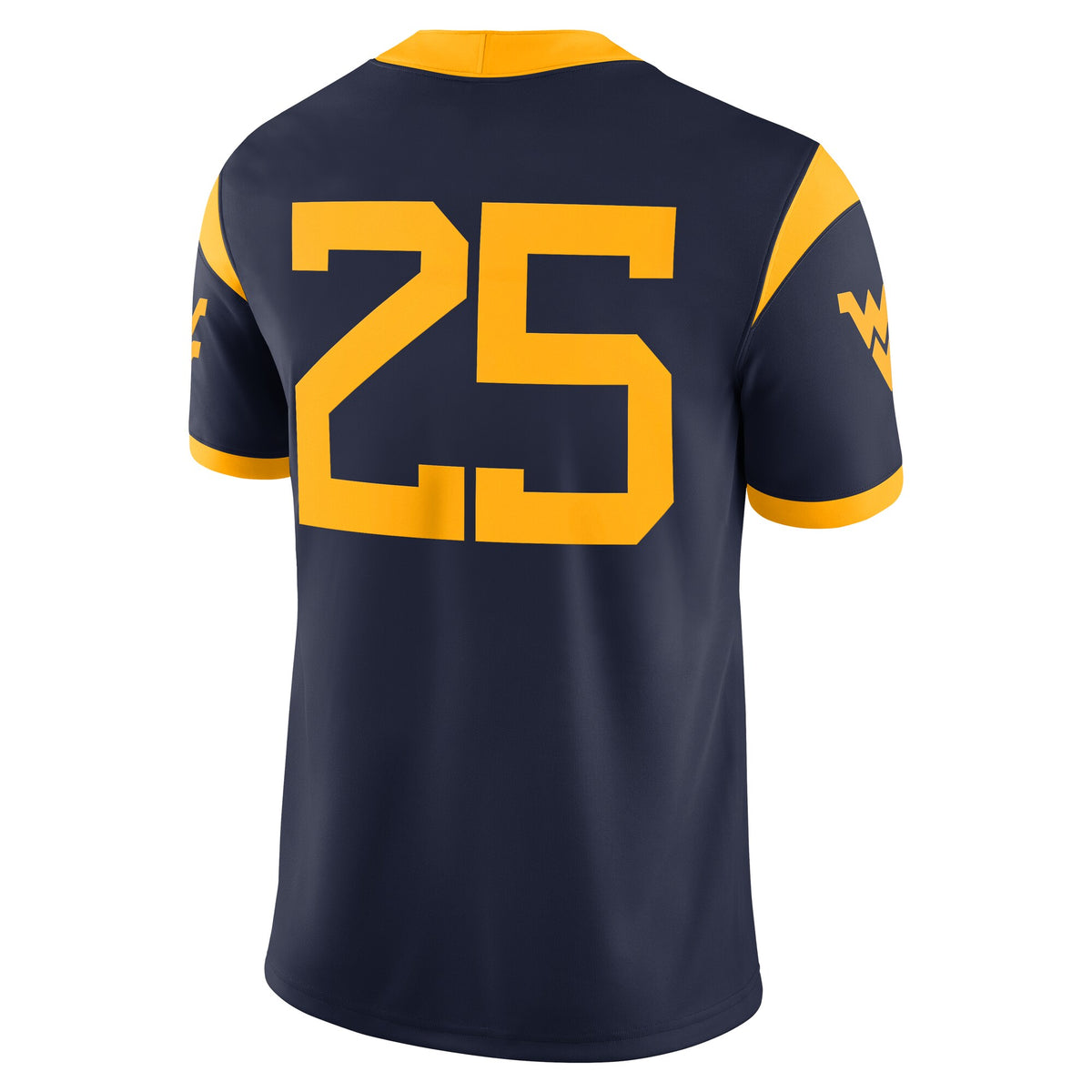 #25 West Virginia Mountaineers Limited Home Game Jersey - Navy