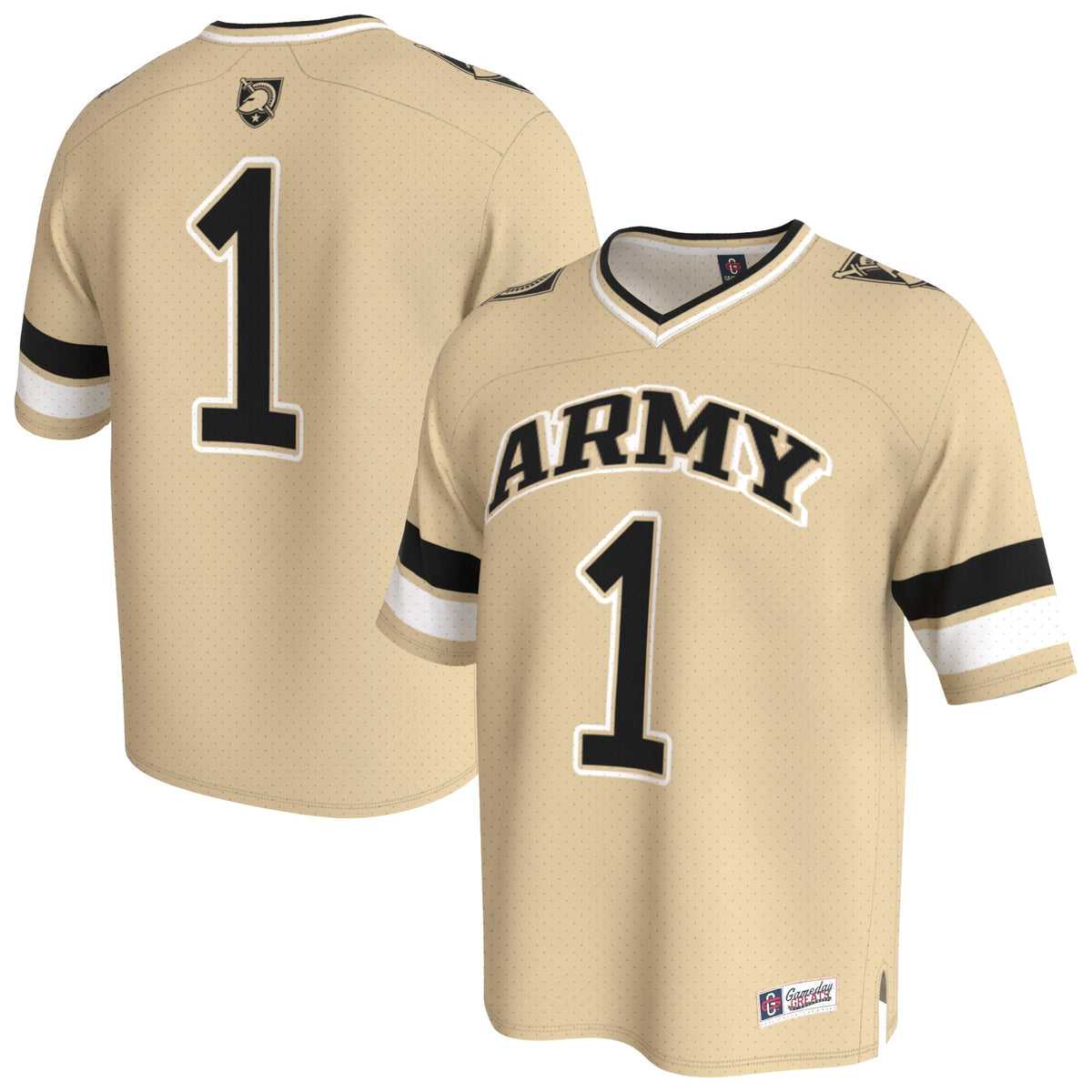 Army Black Knights GameDay Greats Lightweight Collegiate Football Fashion Jersey - Gold