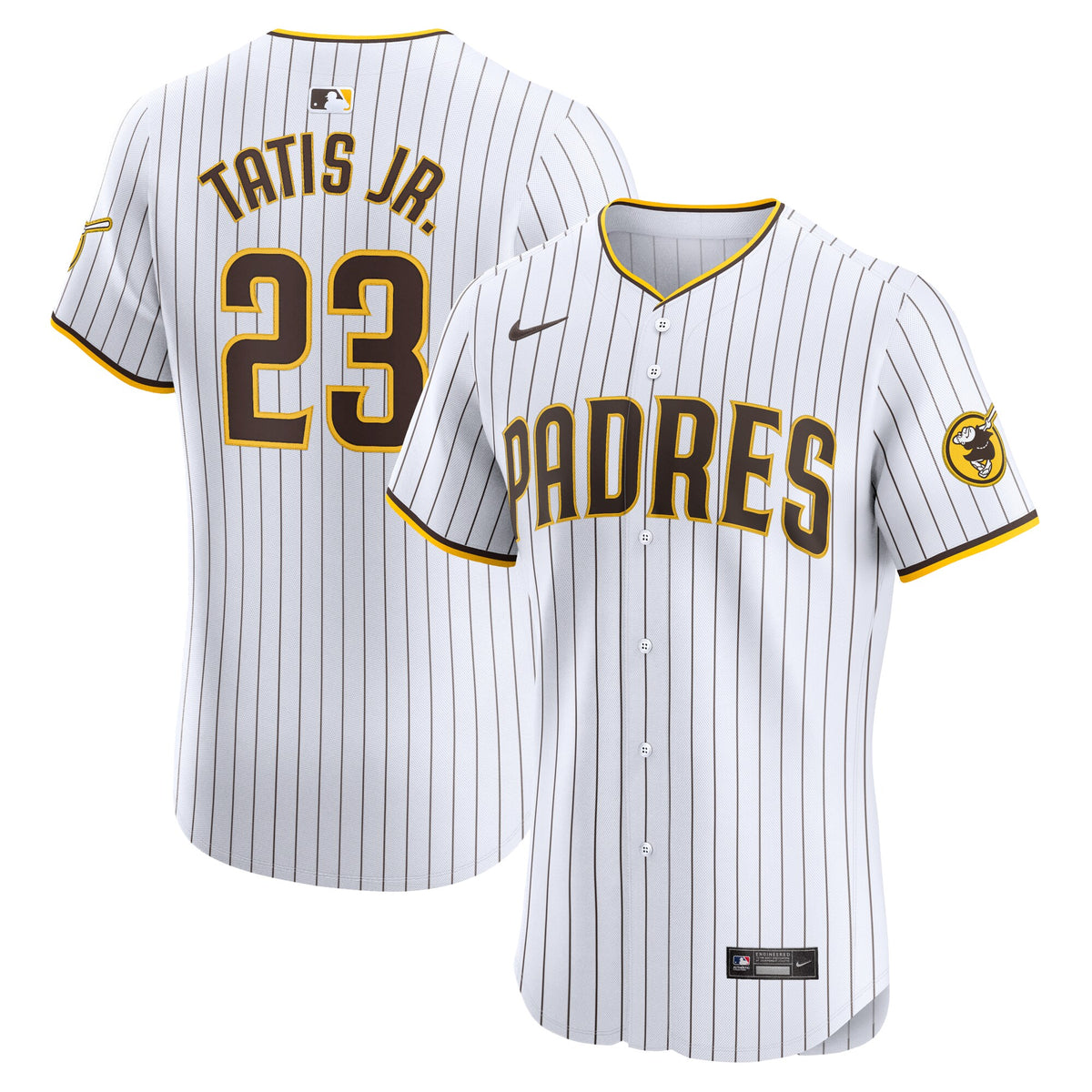 San Diego Padres Fernando Tatis Jr. White Home Elite Jersey