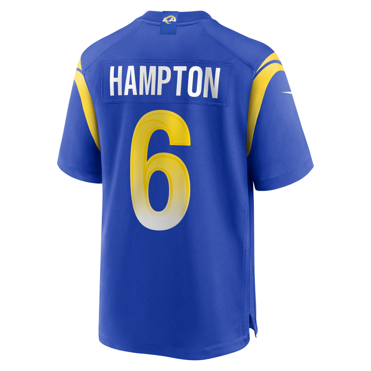 Los Angeles Rams Nick Hampton Royal Team Game Jersey