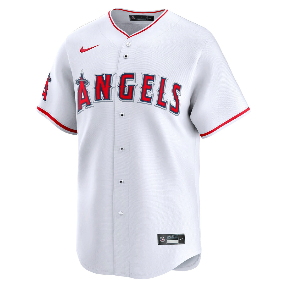 Los Angeles Angels White Home Limited Jersey
