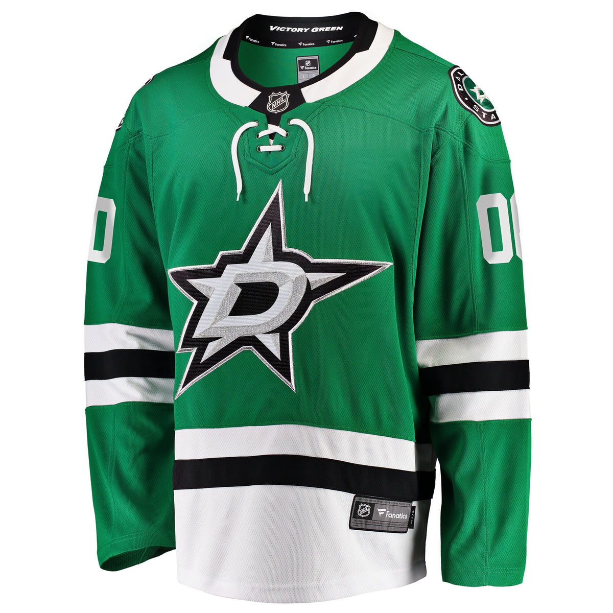 Dallas Stars Fanatics Green Home Breakaway Custom Jersey