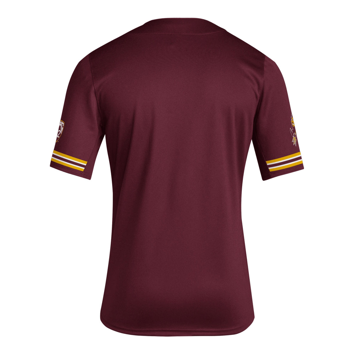 Arizona State Sun Devils Reverse Retro Replica Baseball Jersey - Maroon