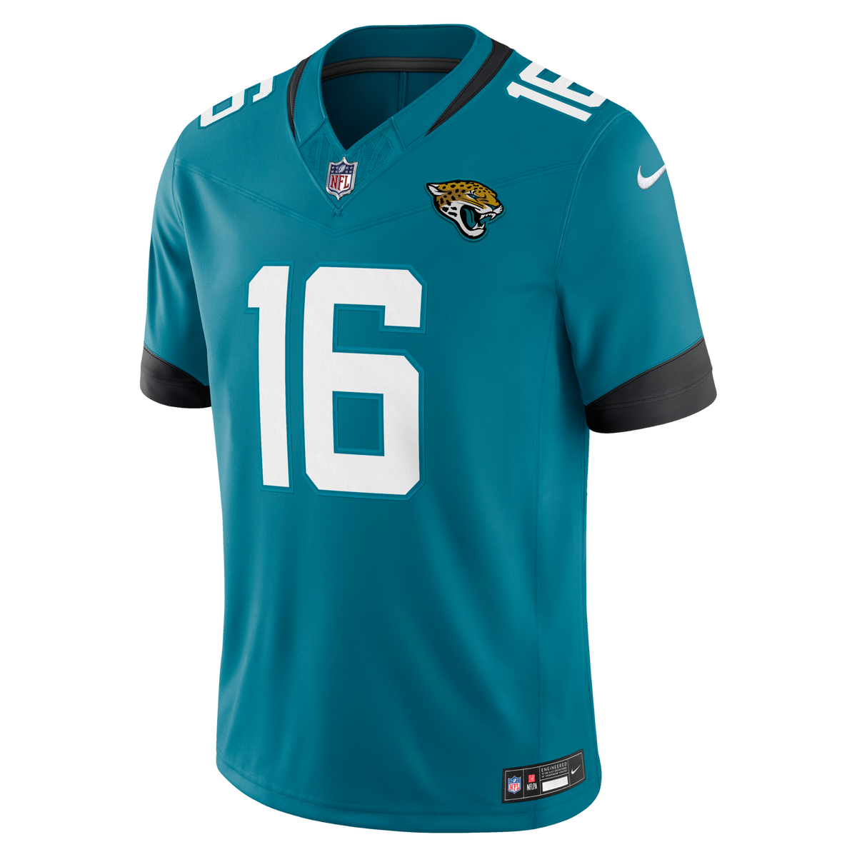 Jacksonville Jaguars Trevor Lawrence Teal Team Vapor F.U.S.E. Stitched Limited Jersey