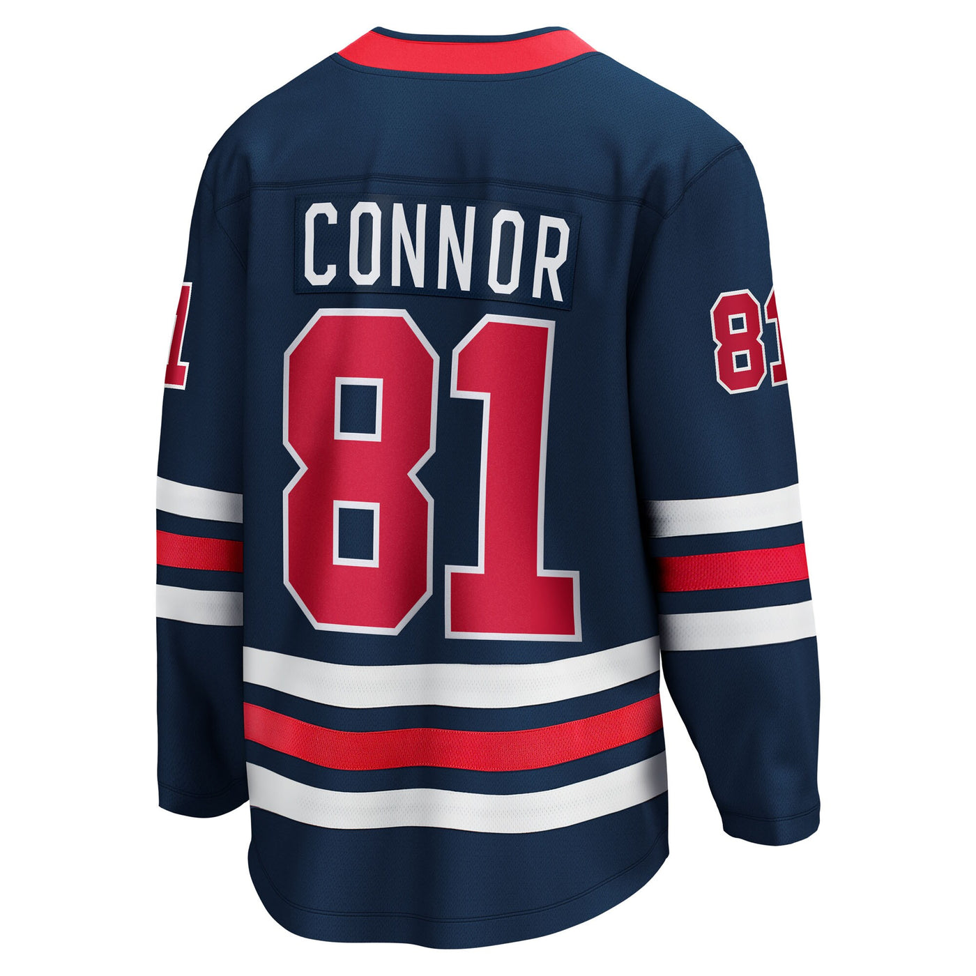Winnipeg Jets Kyle Connor Fanatics Navy Alternate Breakaway Jersey