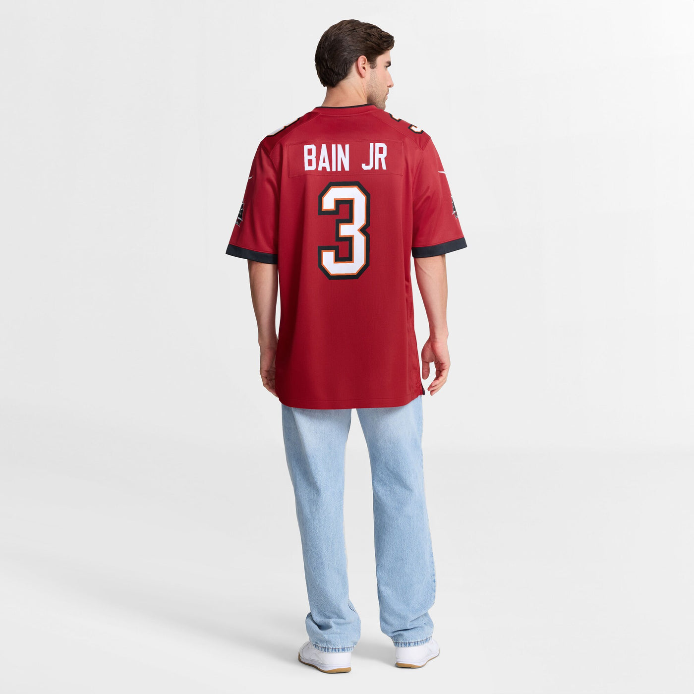 Tampa Bay Buccaneers Rueben Bain Jr. Nike Red 2026 NFL Draft First Round Pick No. 15 Team Game Jersey