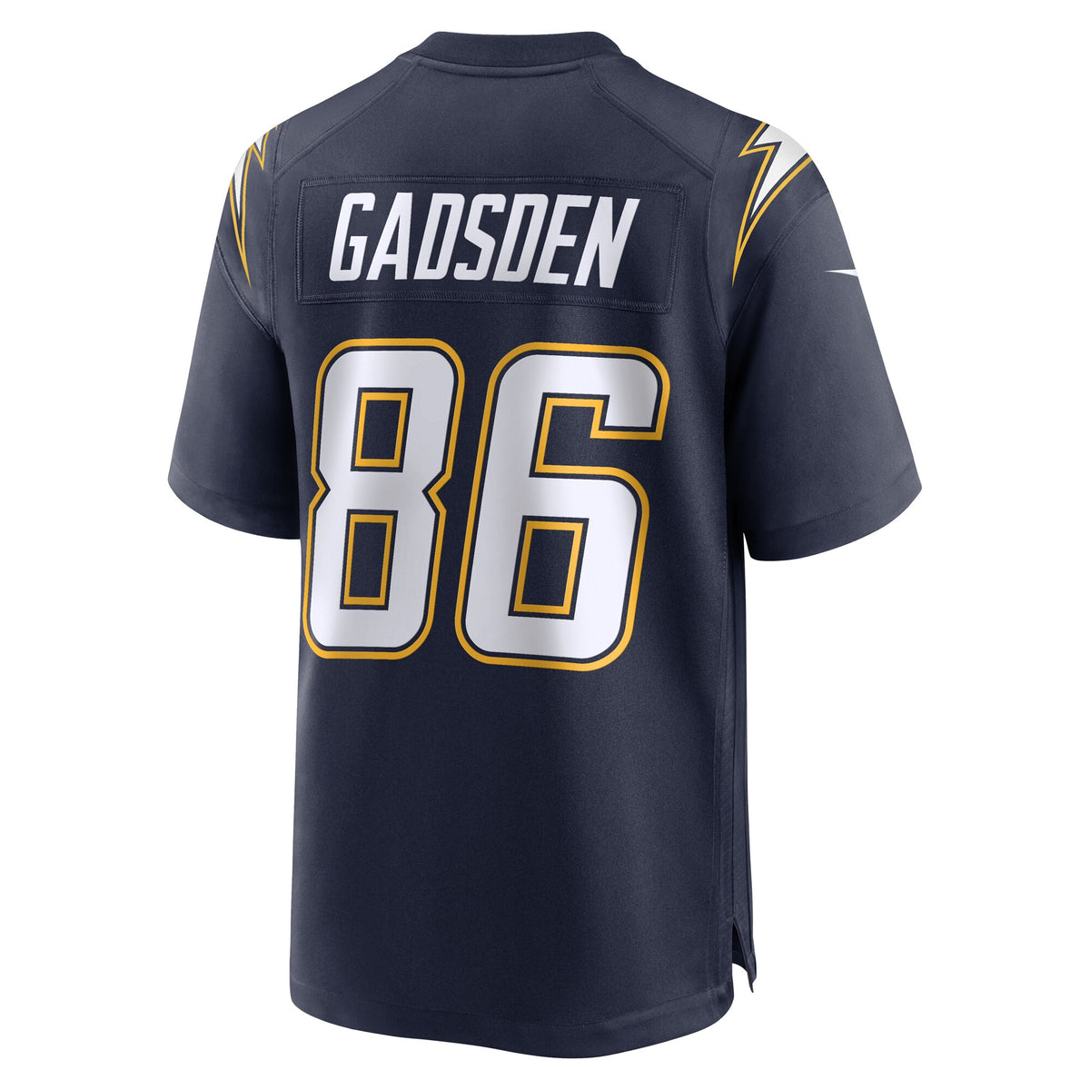 Los Angeles Chargers Oronde Gadsden Navy Alternate 2 Super Chargers Game Jersey
