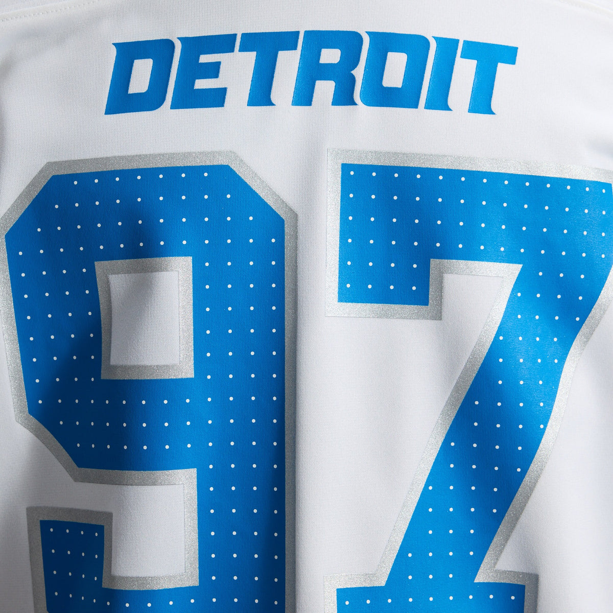 Detroit Lions Aidan Hutchinson White Game Jersey