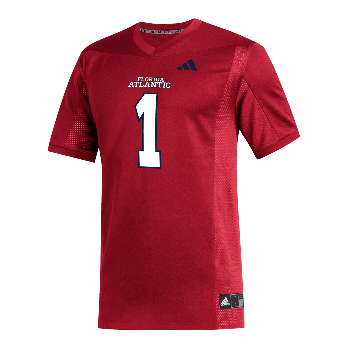 #1 Florida Atlantic Owls Replica Football Jersey - Red