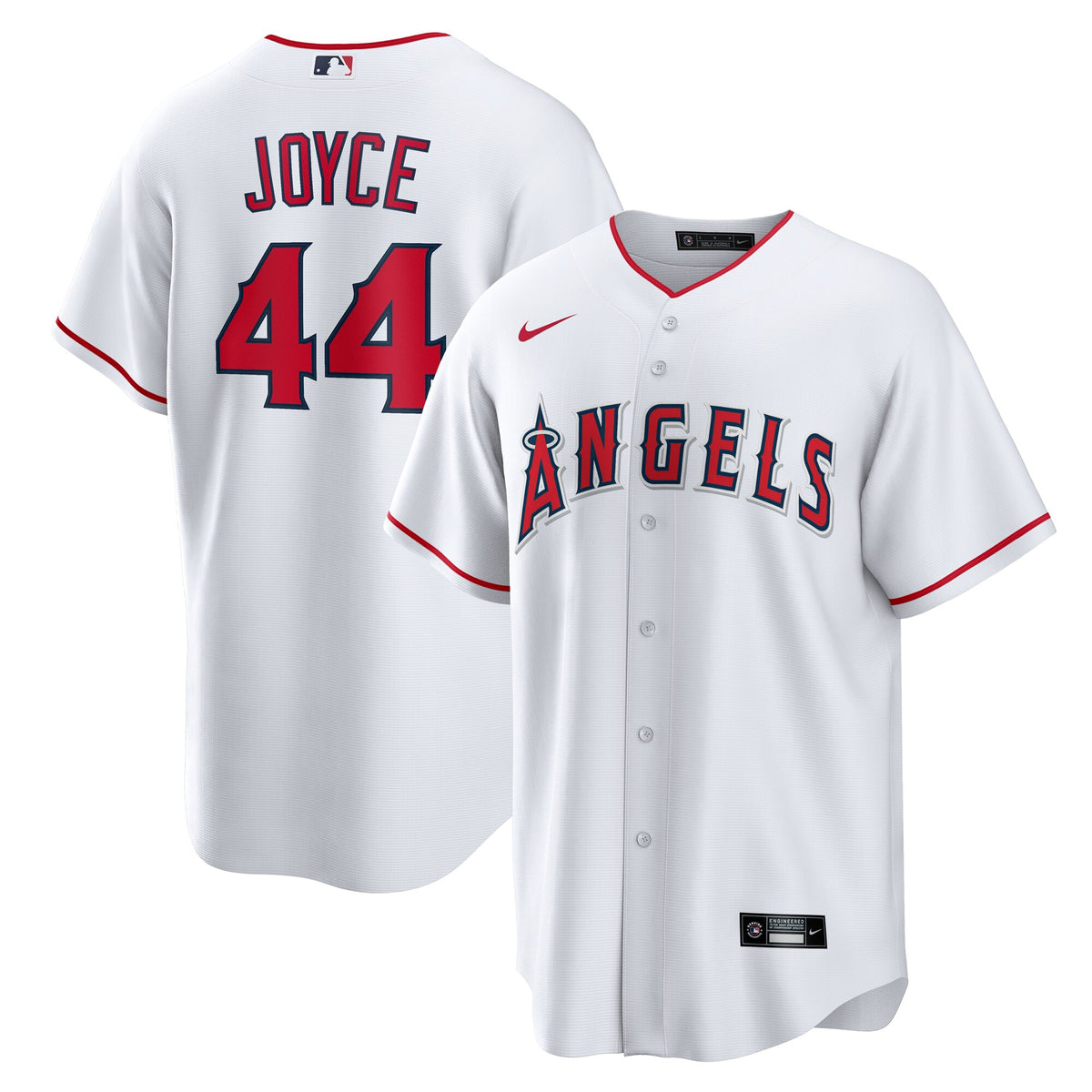 Los Angeles Angels Ben Joyce White Home Replica Jersey