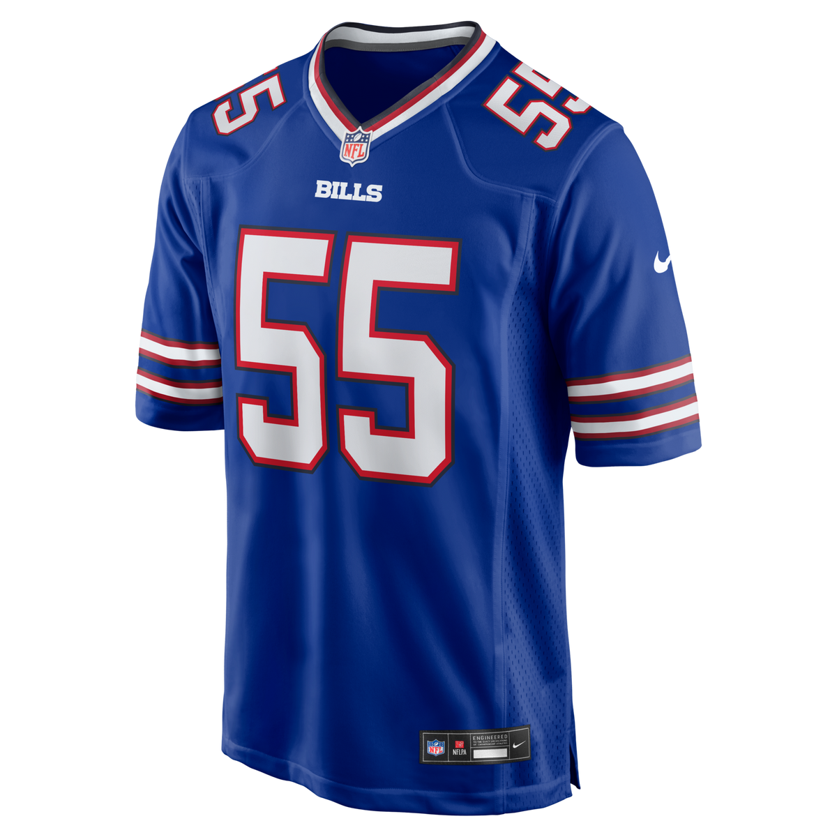 Buffalo Bills Michael Hoecht Royal Team Game Jersey