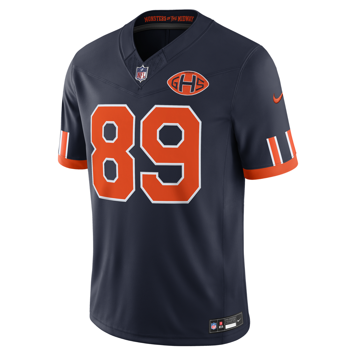 Chicago Bears Mike Ditka Nike Navy 2026 Rivalries Collection Game Jersey