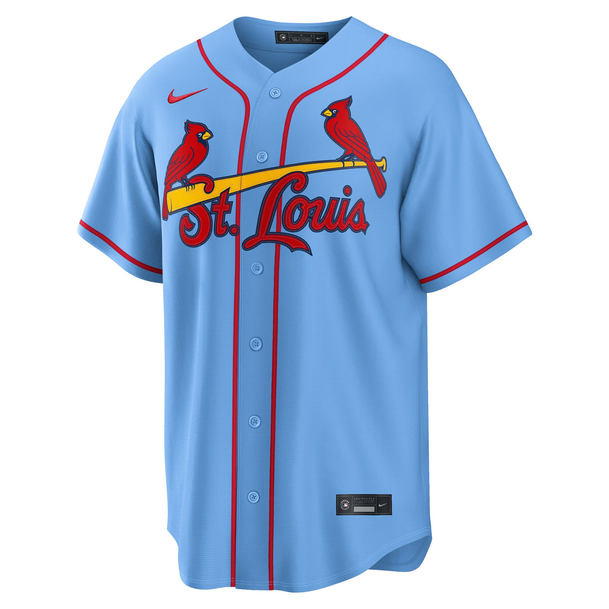 St. Louis Cardinals Lars Nootbaar Light Blue Alternate Replica Jersey