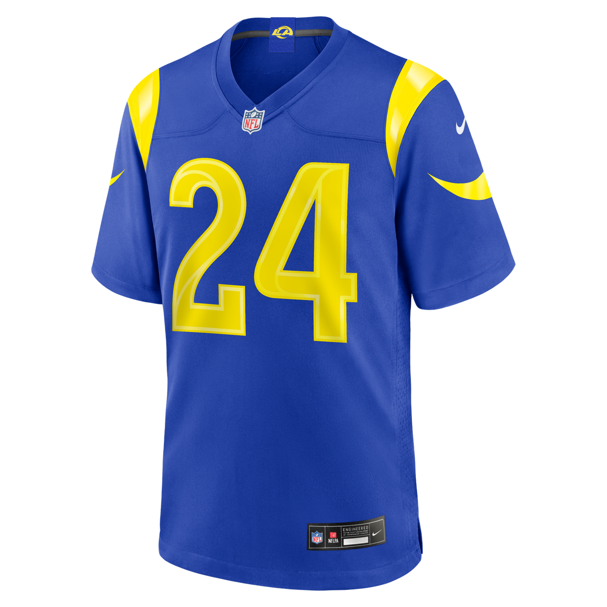 Los Angeles Rams Blake Corum Royal Game Jersey