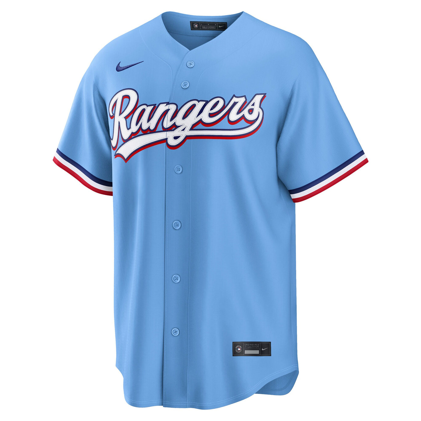 Texas Rangers Corey Seager Nike Light Blue Alternate Replica Jersey