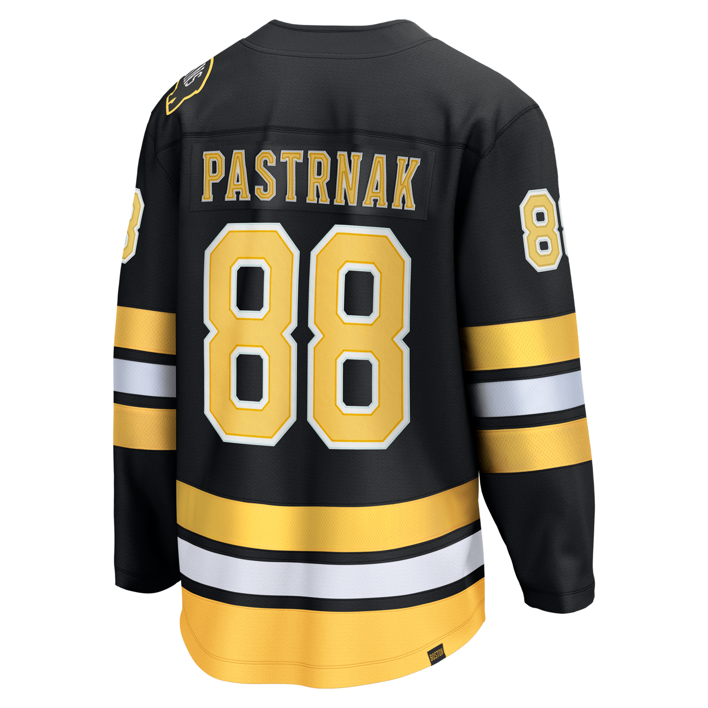 Boston Bruins David Pastrnak Fanatics Black Home Breakaway Jersey