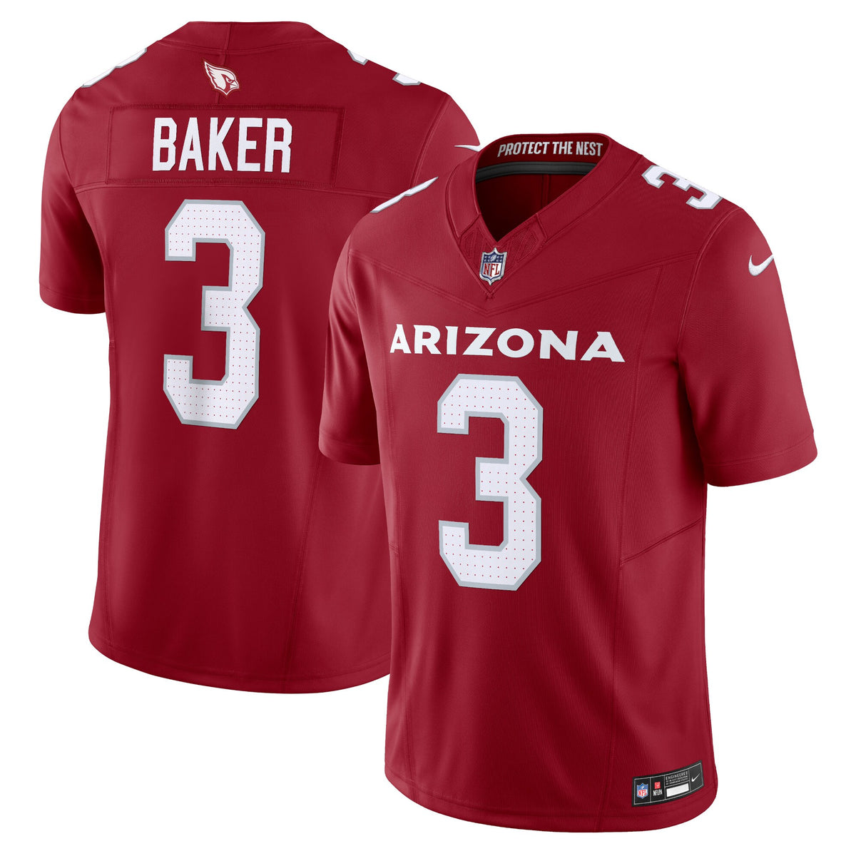 Arizona Cardinals Budda Baker Cardinal Vapor F.U.S.E. Limited Jersey
