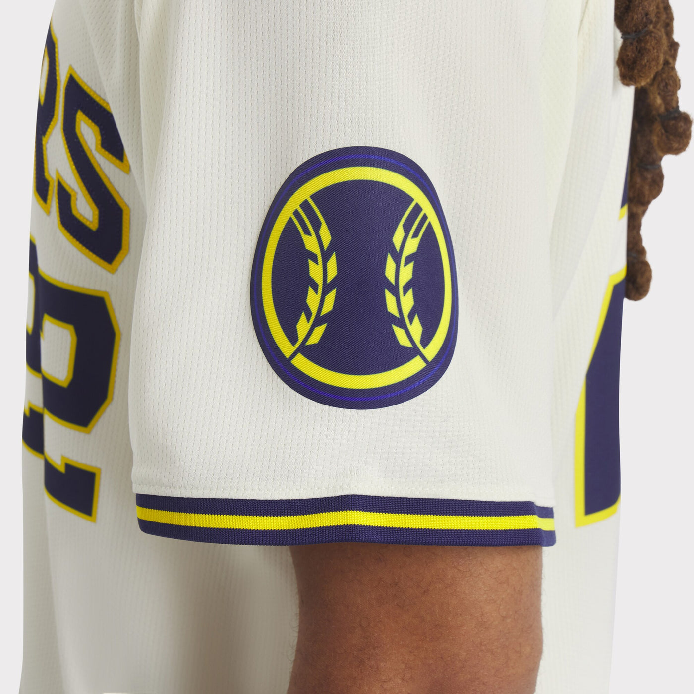 Milwaukee Brewers Christian Yelich Nike Cream Home Limited Player Jersey