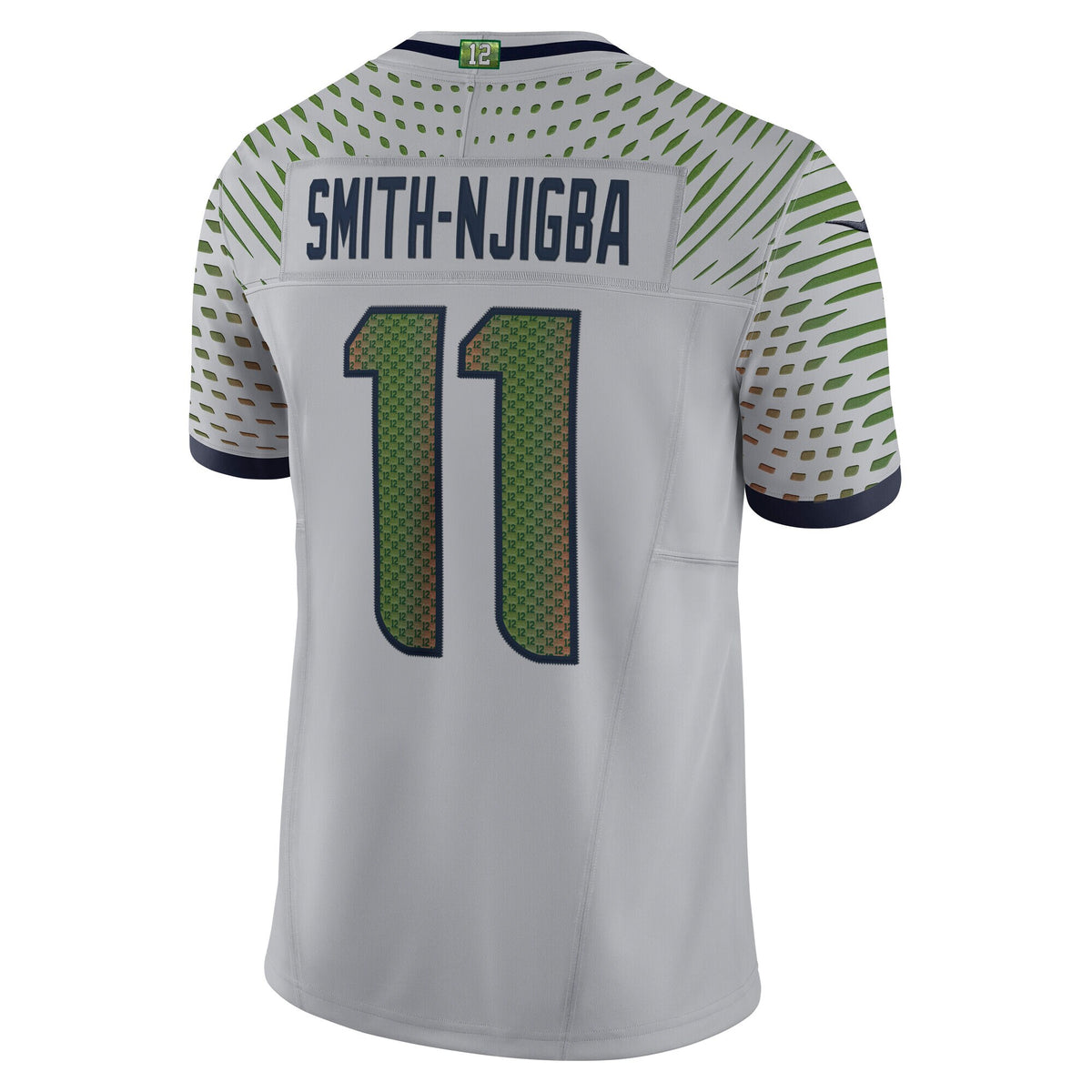Seattle Seahawks Jaxon Smith-Njigba Wolf Gray 2025 Rivalries Collection Stitched Limited Jersey