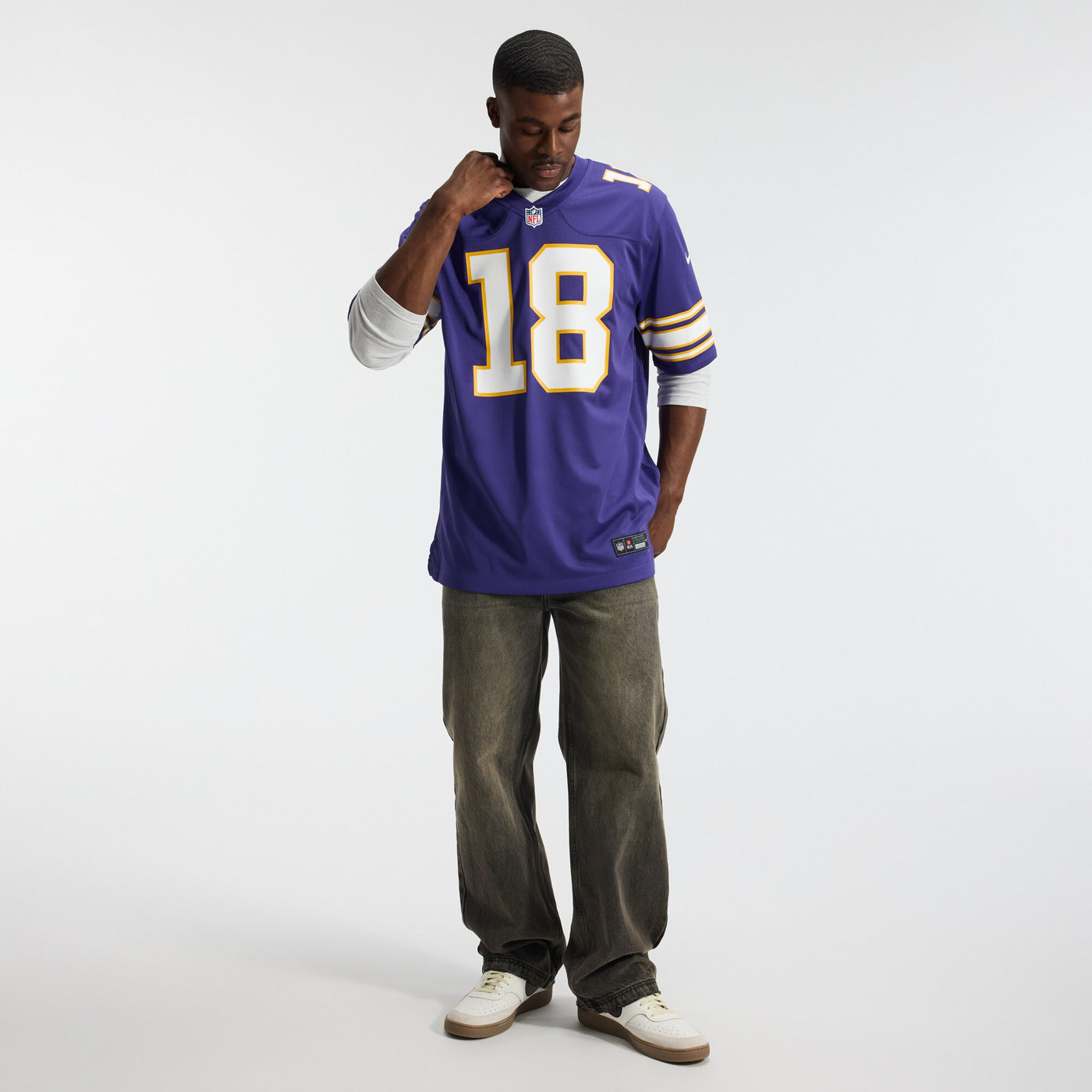 Minnesota Vikings Justin Jefferson Nike Purple Classic Player Game Jersey