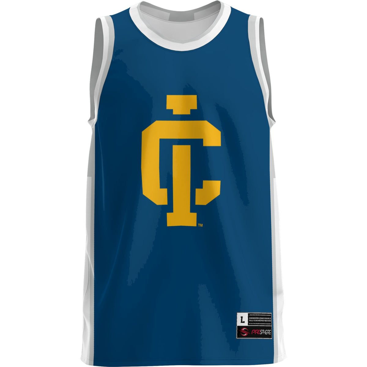 Ithaca College Bombers GameDay Greats Lightweight Basketball Jersey - Blue