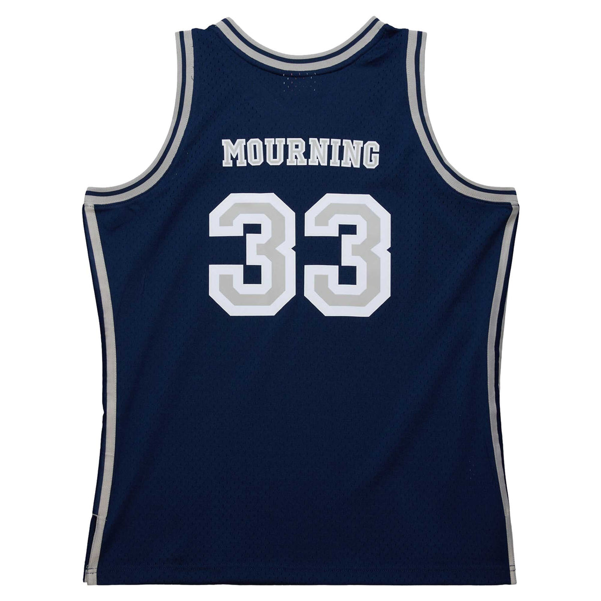 Alonzo Mourning Georgetown Hoyas Mitchell & Ness 1991/92 Swingman Player Jersey - Navy