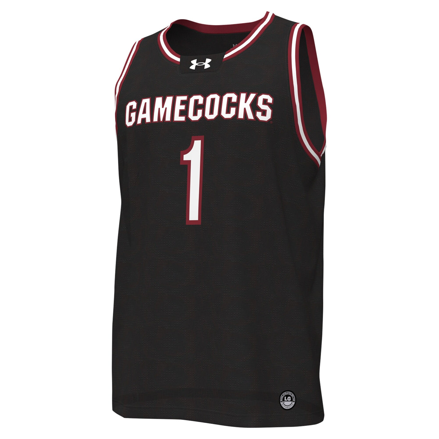 Under Armour #1 Black South Carolina Gamecocks Replica Basketball Jersey