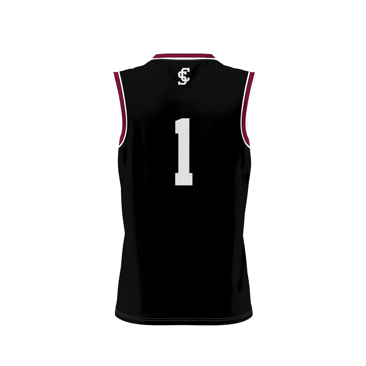 #1 Santa Clara Broncos GameDay Greats Lightweight Collegiate Basketball Fashion Jersey - Black