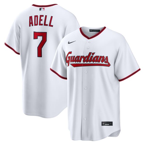 Cleveland Guardians Jo Adell White Home Replica Jersey