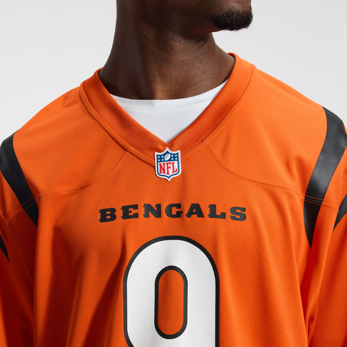 Cincinnati Bengals Joe Burrow Orange Alternate Game Jersey