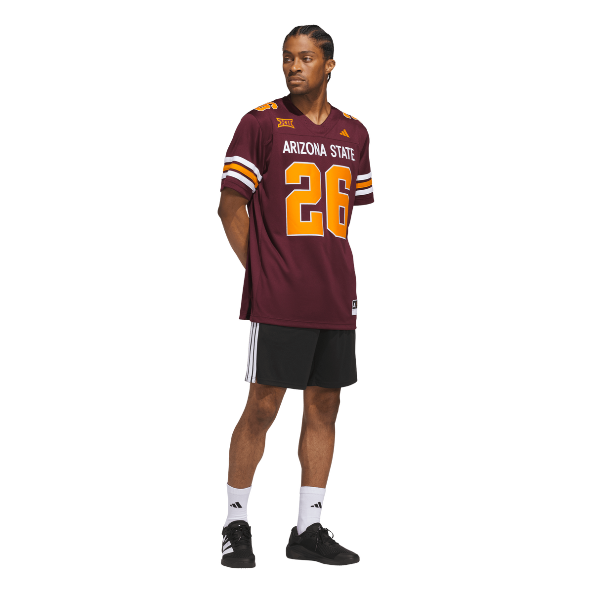 #26 Arizona State Sun Devils Roses & Devils Premier Strategy Jersey - Maroon