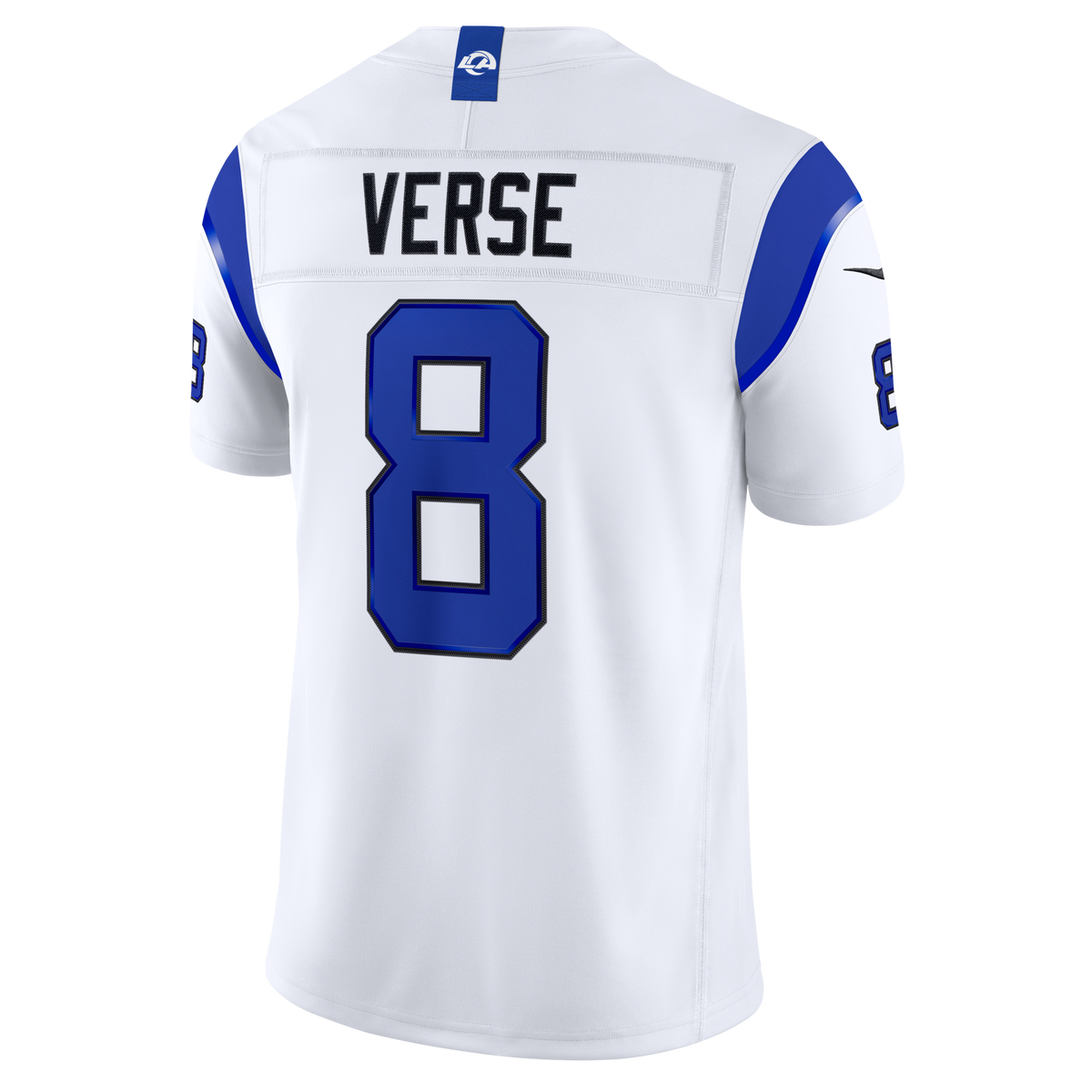 Los Angeles Rams Jared Verse White Alternate Fearsome White Vapor F.U.S.E. Stitched Limited Jersey