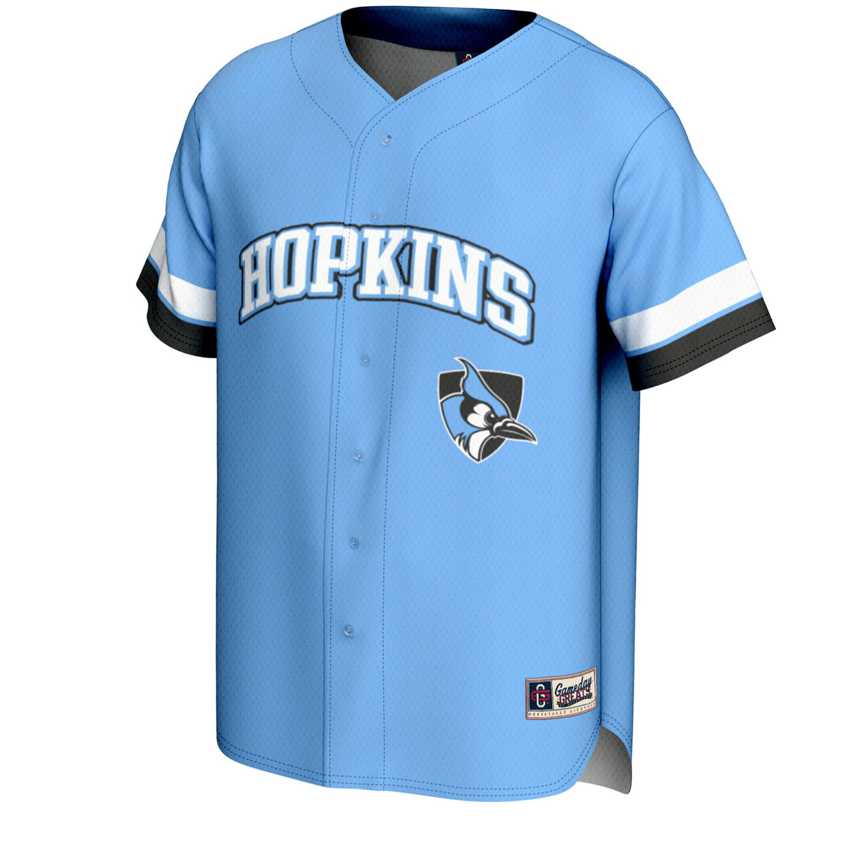 Johns Hopkins Blue Jays GameDay Greats Spirit Baseball Jersey - Light Blue