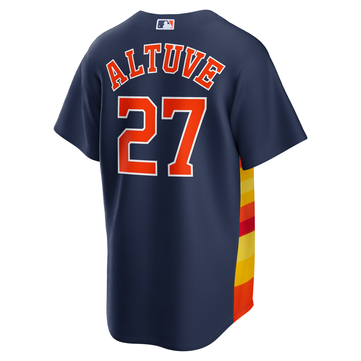Houston Astros Jose Altuve Navy Alternate 2 Replica Jersey