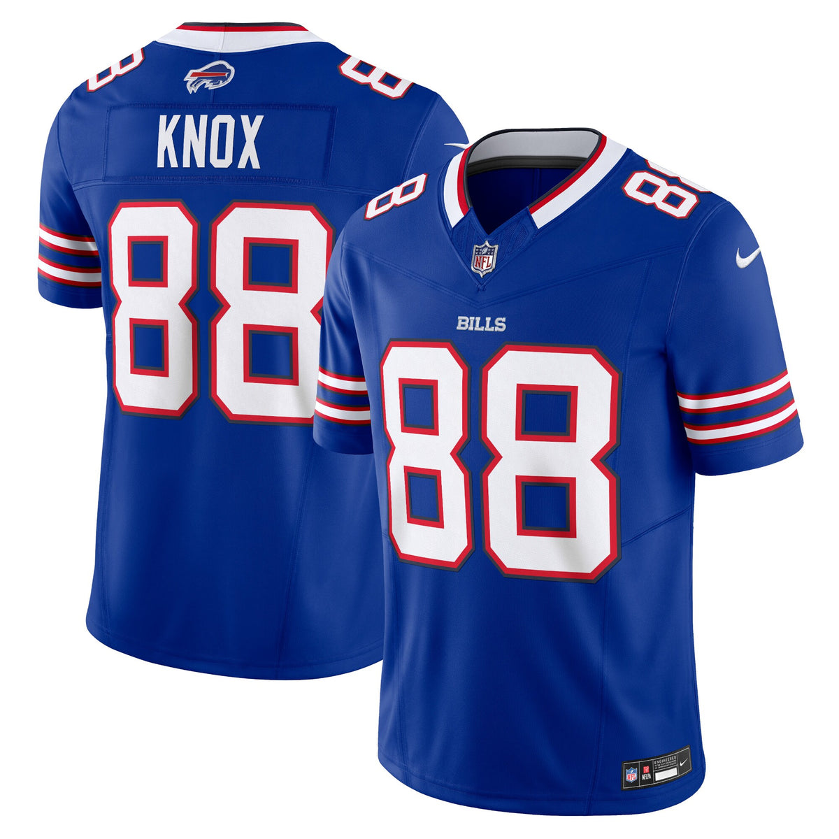 Buffalo Bills Dawson Knox Royal Vapor F.U.S.E. Limited Jersey