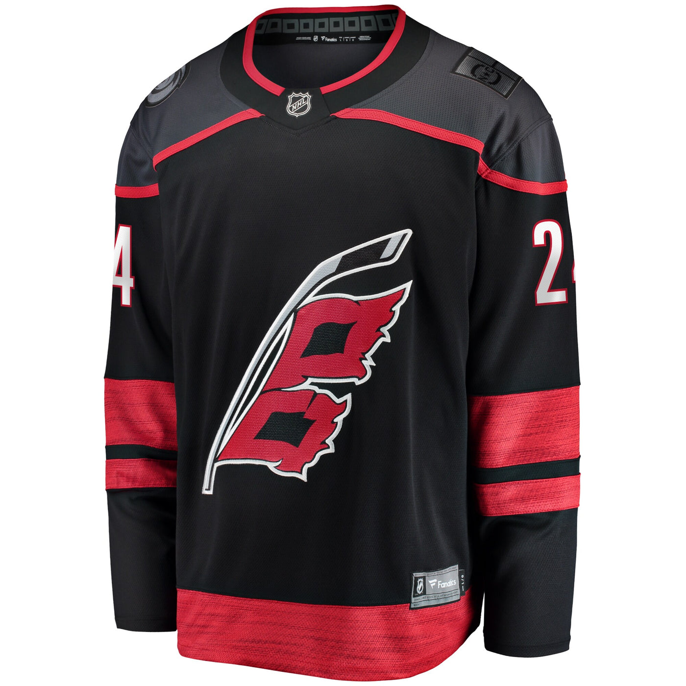 Carolina Hurricanes Seth Jarvis Fanatics Black Home Breakaway Jersey