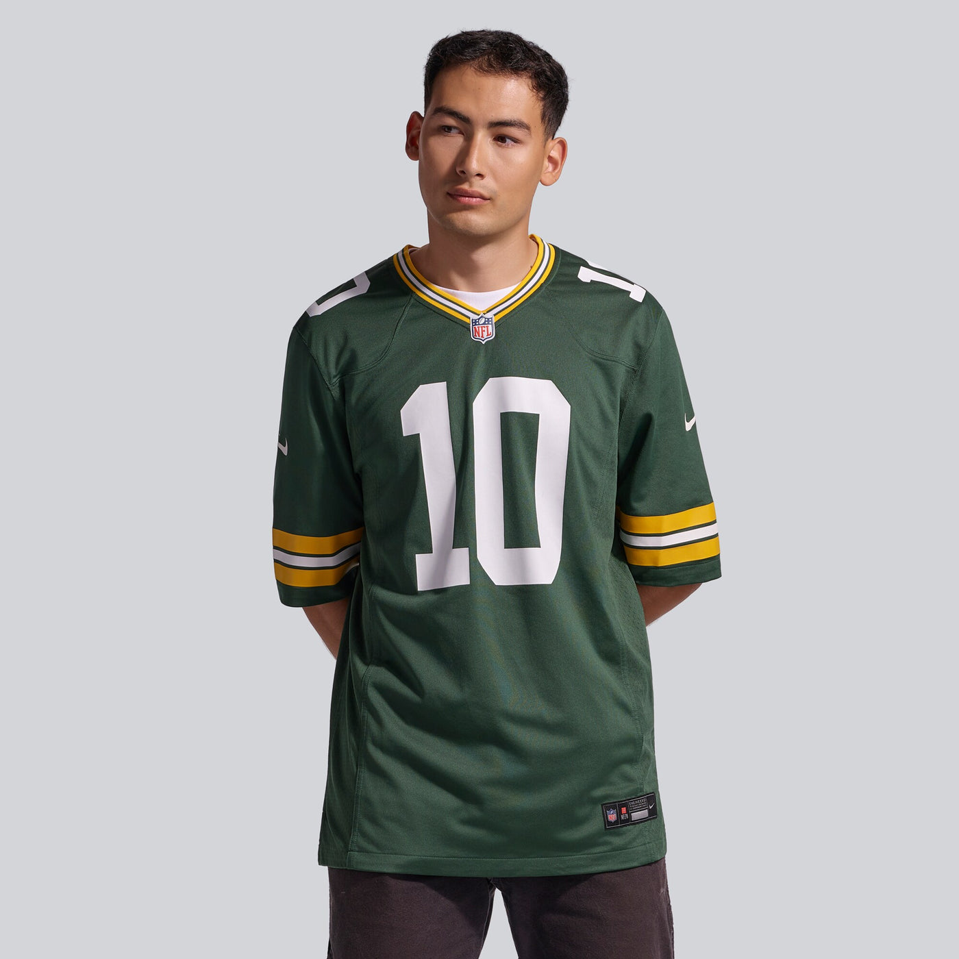 Green Bay Packers Jordan Love Nike Green Player Game Jersey