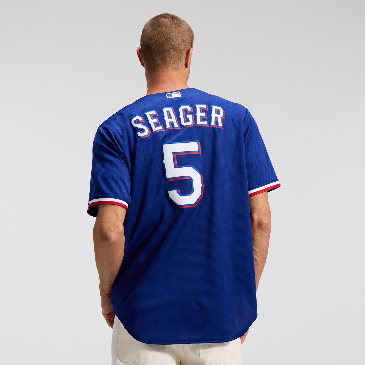 Texas Rangers Corey Seager Nike Royal Alternate 2 Replica Jersey