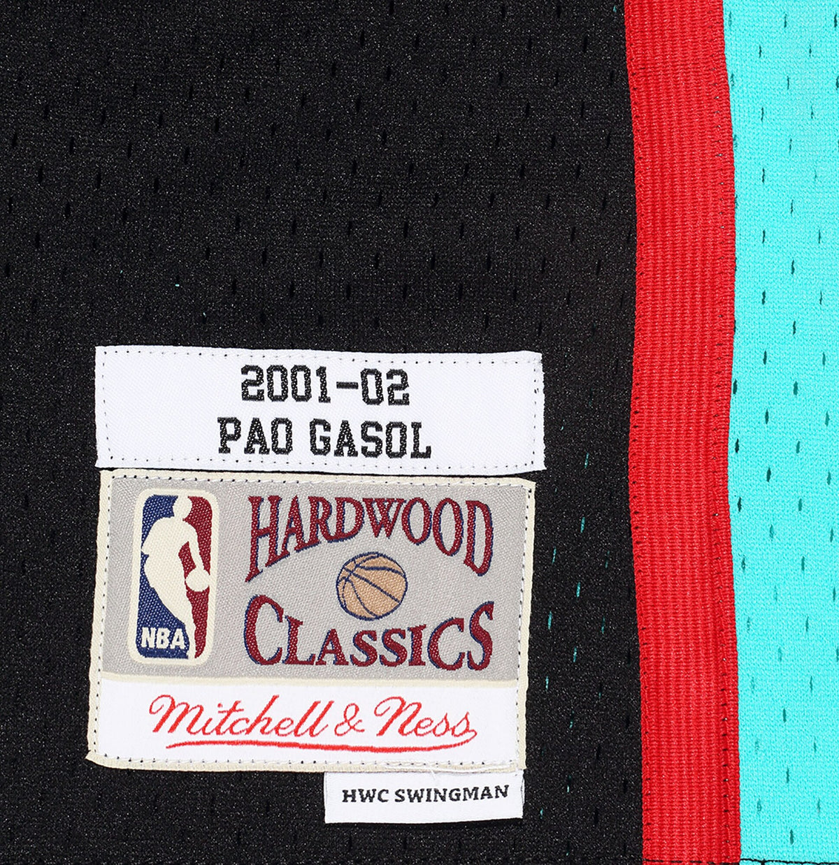 Memphis Grizzlies Pau Gasol Hardwood Classics Road Swingman Jersey By Mitchell & Ness -