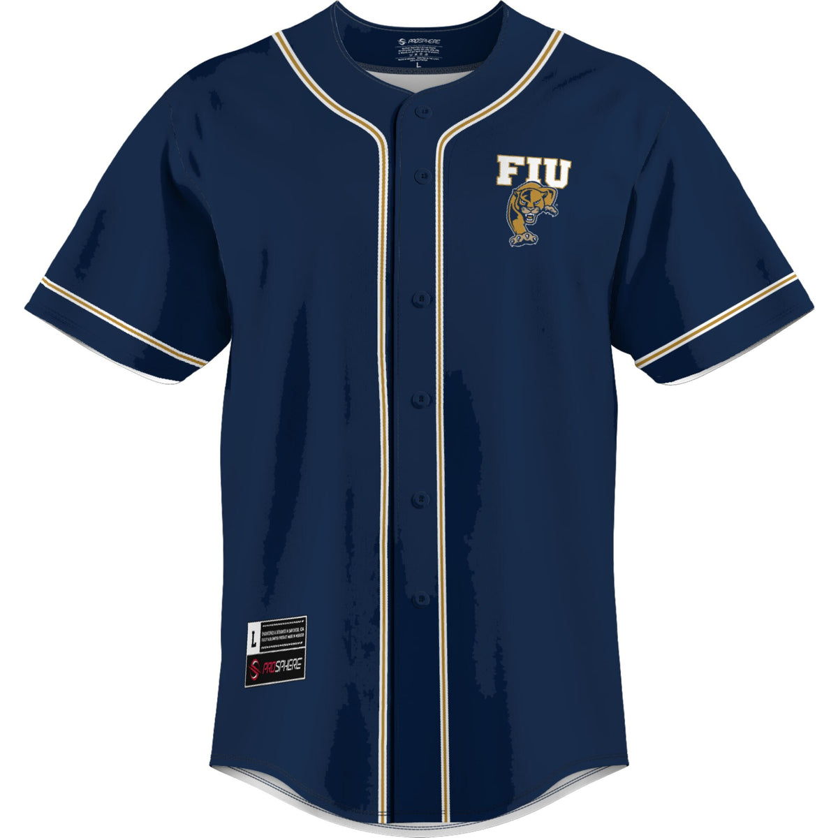 FIU Panthers GameDay Greats Lightweight Baseball Jersey - Blue